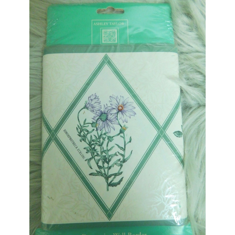 Ashley Taylor Imperial Allyson Floral Wallpaper Decorative Wall‎ Border 5 Yards